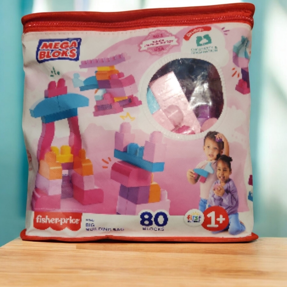 Fisher-Price Mega Bloks 80-Piece Set - Age 1+